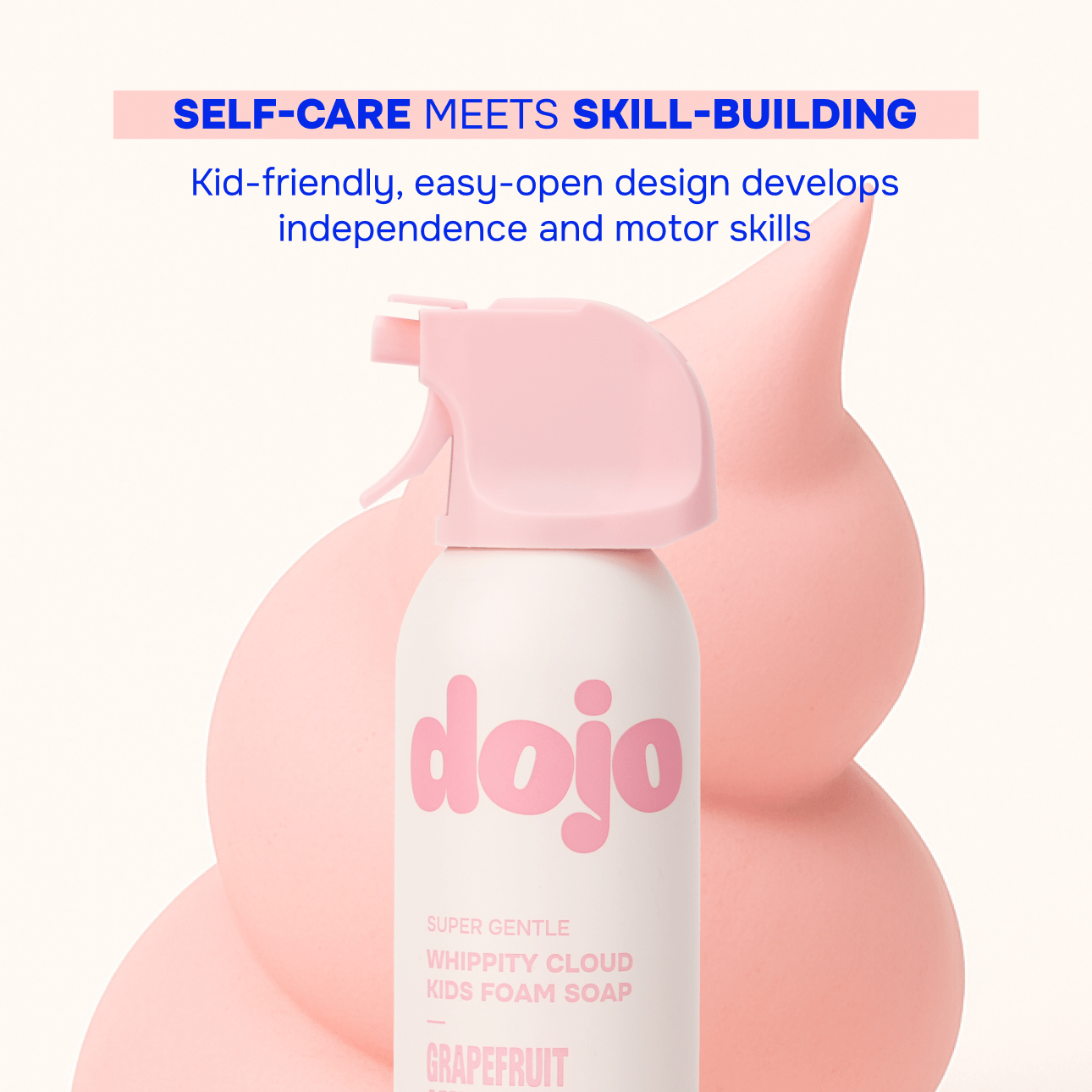Dojo - Whippity Cloud Kids Foaming Soap: Vanilla Sandalwood