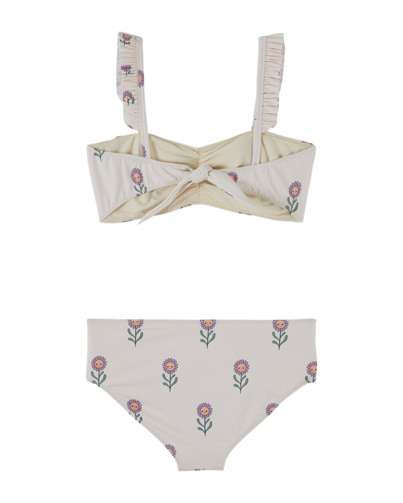 Emile & Ida All Over Two Piece Swimsuit Margot Creme