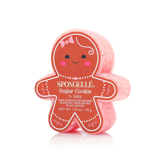Spongellé - Sugar Cookie Gingerbread Holiday Buffer 