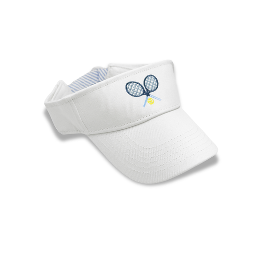 Bits & Bows - 2026 Tennis Visor Youth (2-8)