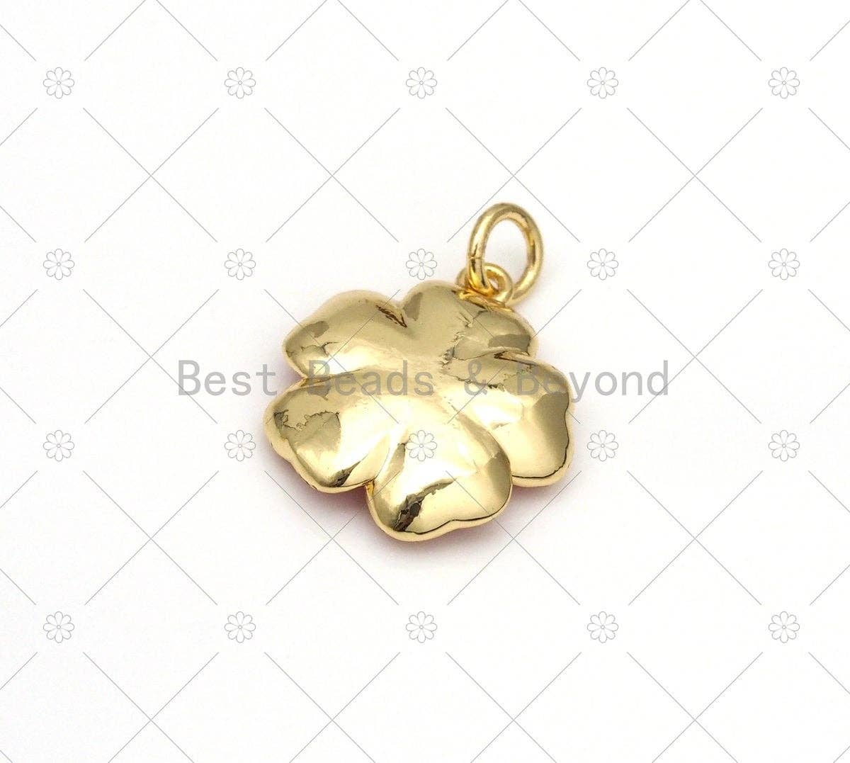 BestBeads&Beyond - Colorful Enamel Flower Charm