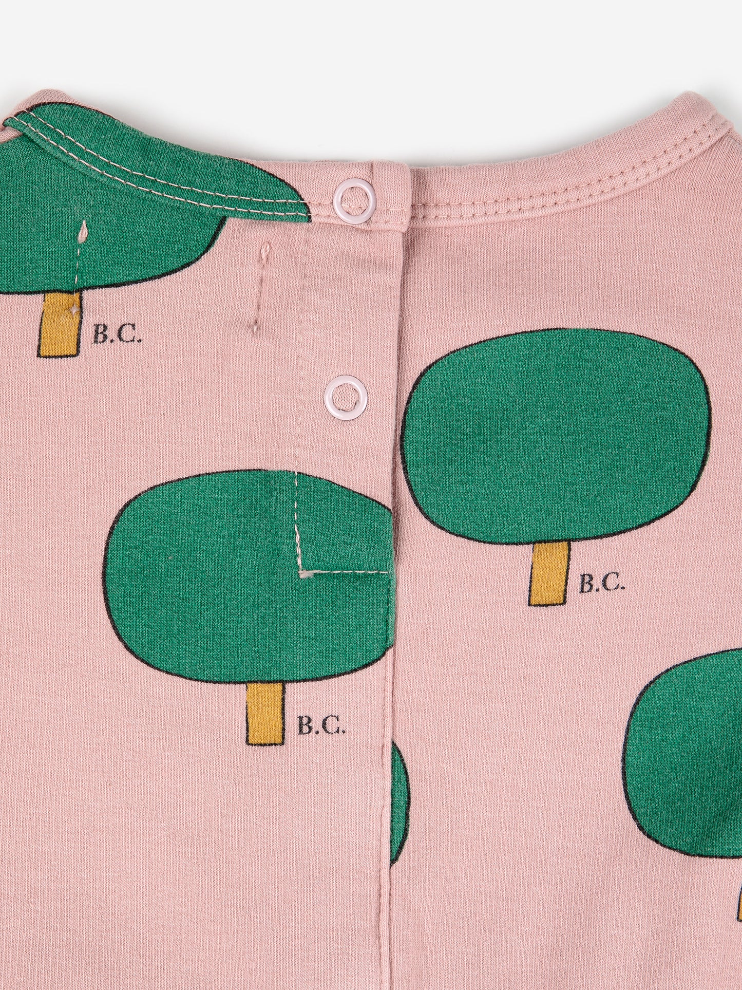 Bobo Choses Baby Green Tree All Over Dress