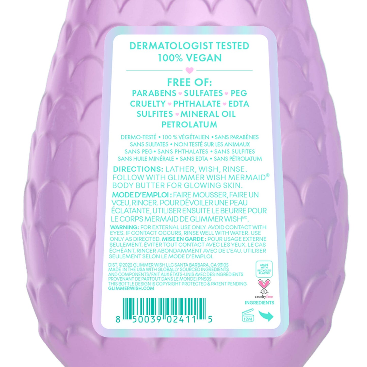 Glimmer Wish - Mermaid Kids Body Wash