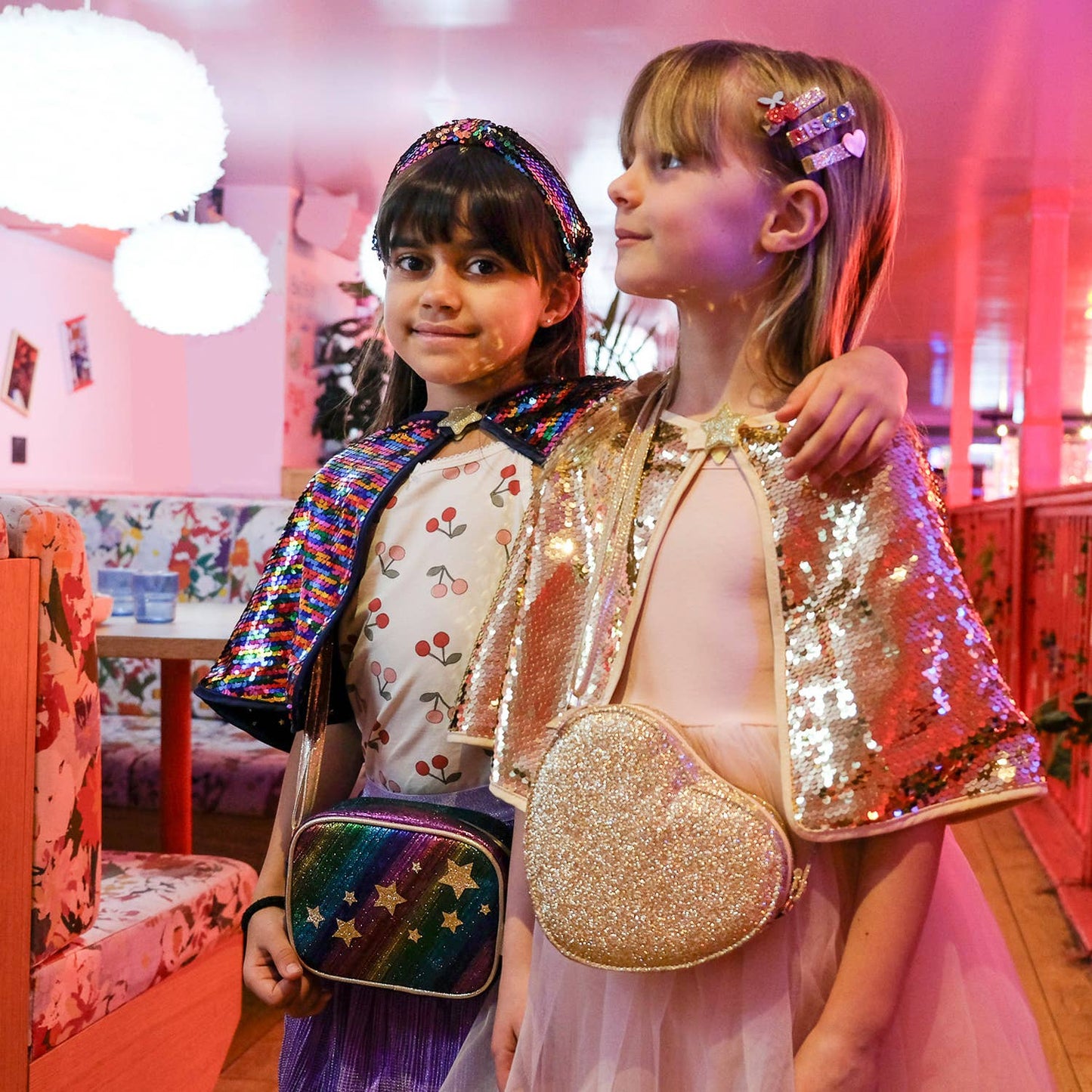 Rockahula Kids US - Gold Sequin Cape 3-10 Years