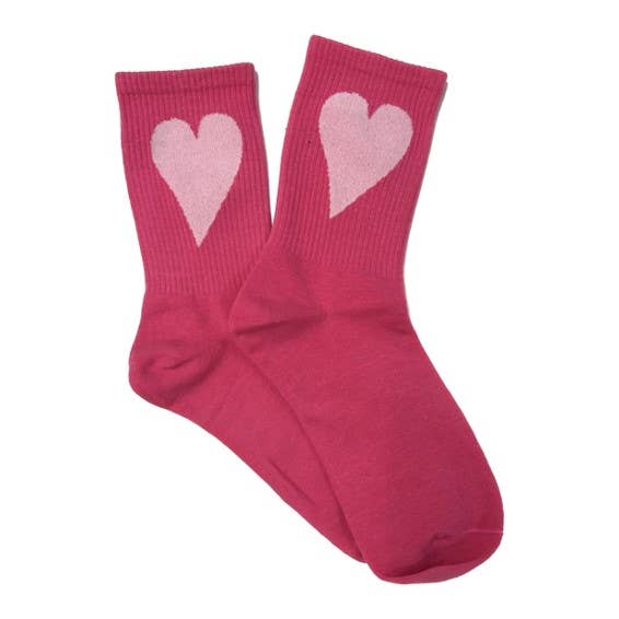 Malibu Sugar - Valentine's Day Heart Socks