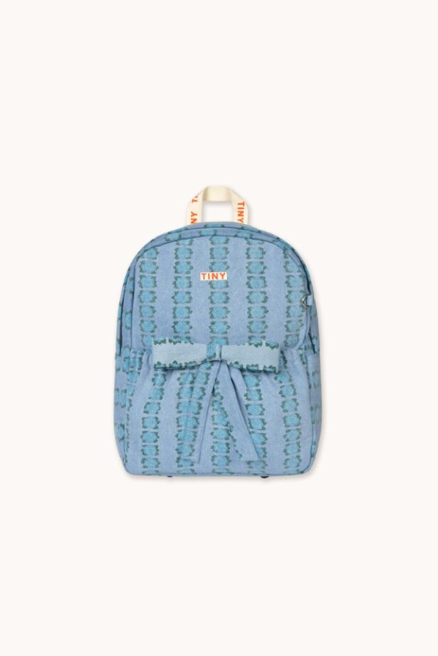 Tiny Cottons Blue Flowers Backpack