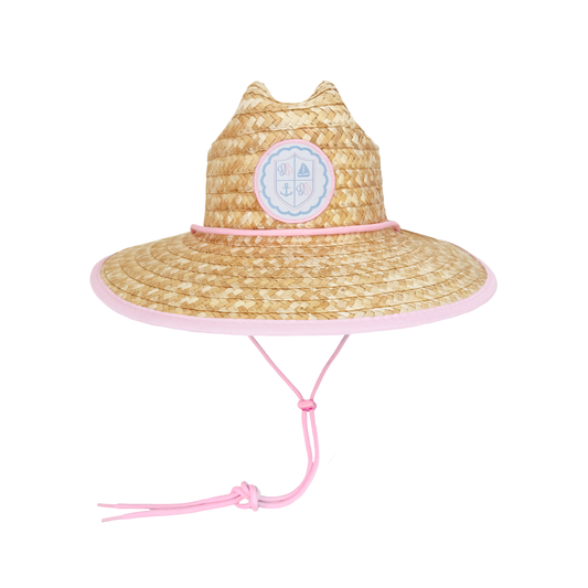 Bits & Bows - Lifeguard Hat, Pink (Youth)