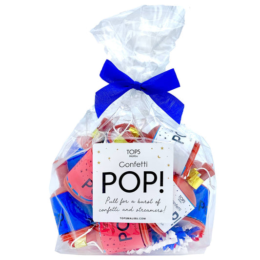 TOPS Malibu - Confetti Pop! 4th of July Red, White, and Blue