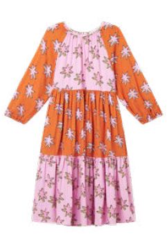 Stella McCartney Kids Scribble Stars Dress with Contrast Print