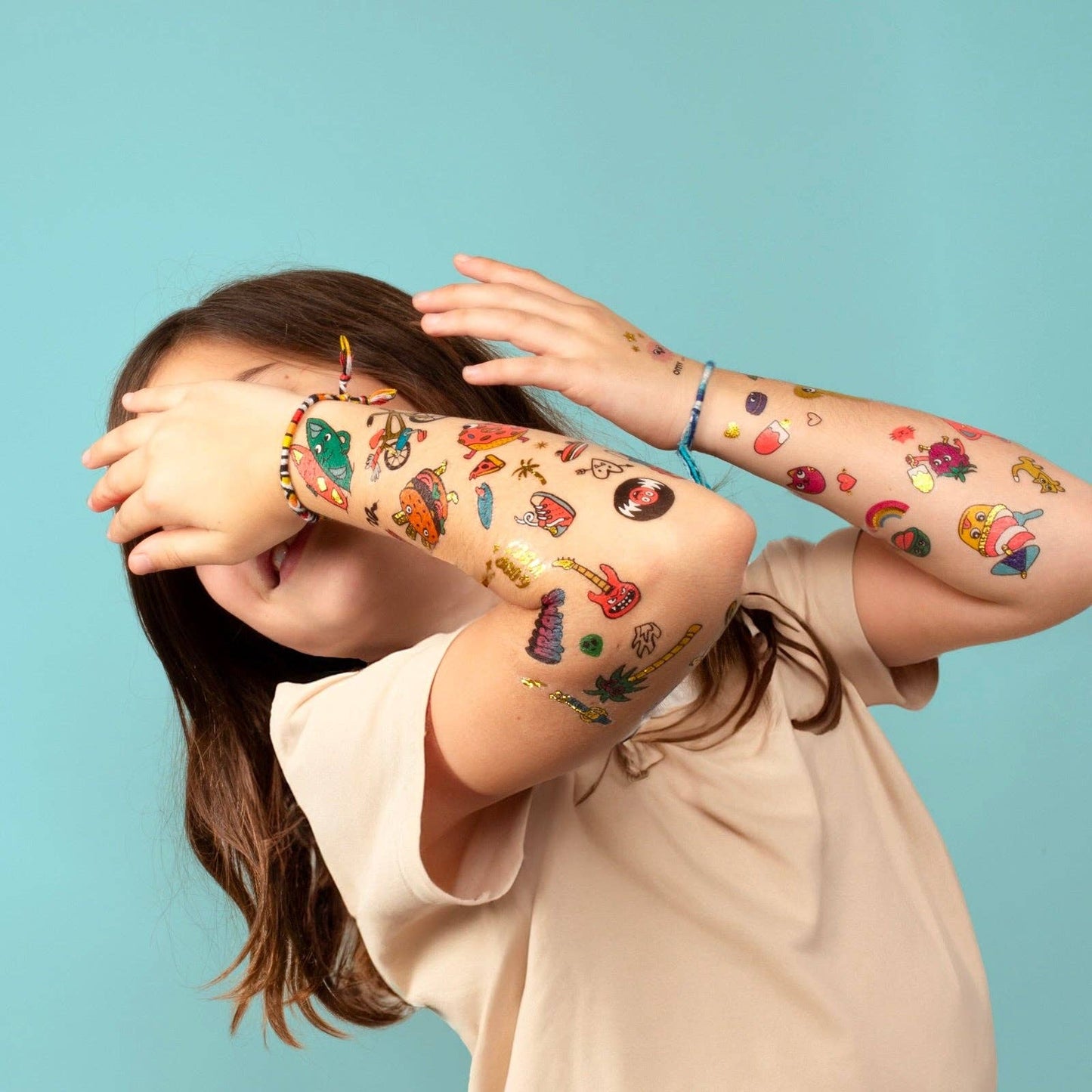 OMY - Kids' temporary Kawaii Tattoos