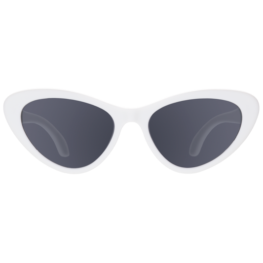 Babiators - Wicked White Kids Cat-Eye Kids Sunglasses ( UV Protection)