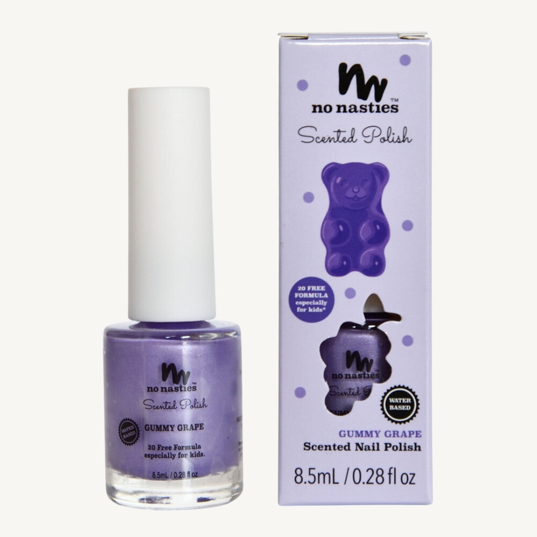 no nasties kids -Water Based Scented Scratch Off Kids Nail Polish
