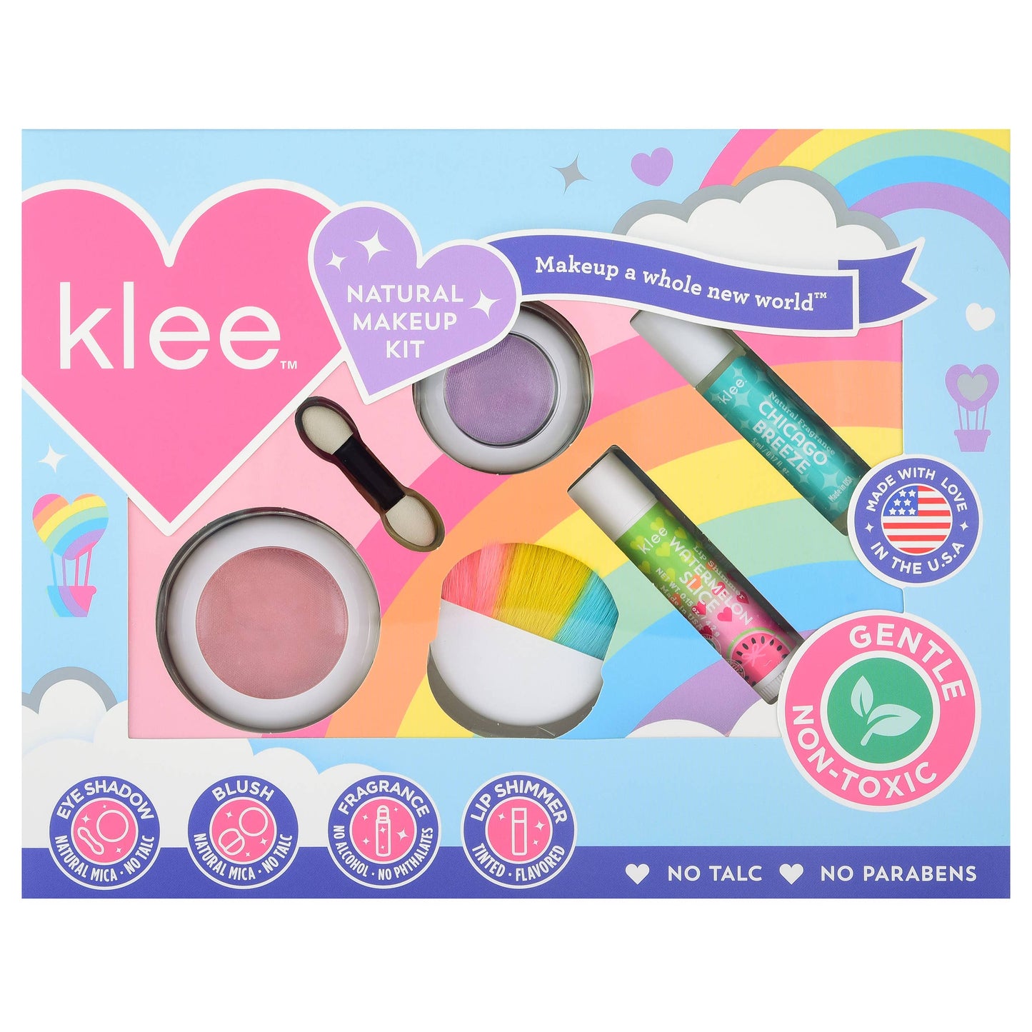 Klee Naturals -After the Rain- Rainbow Dream 4-PC Makeup Kit: After the Rain