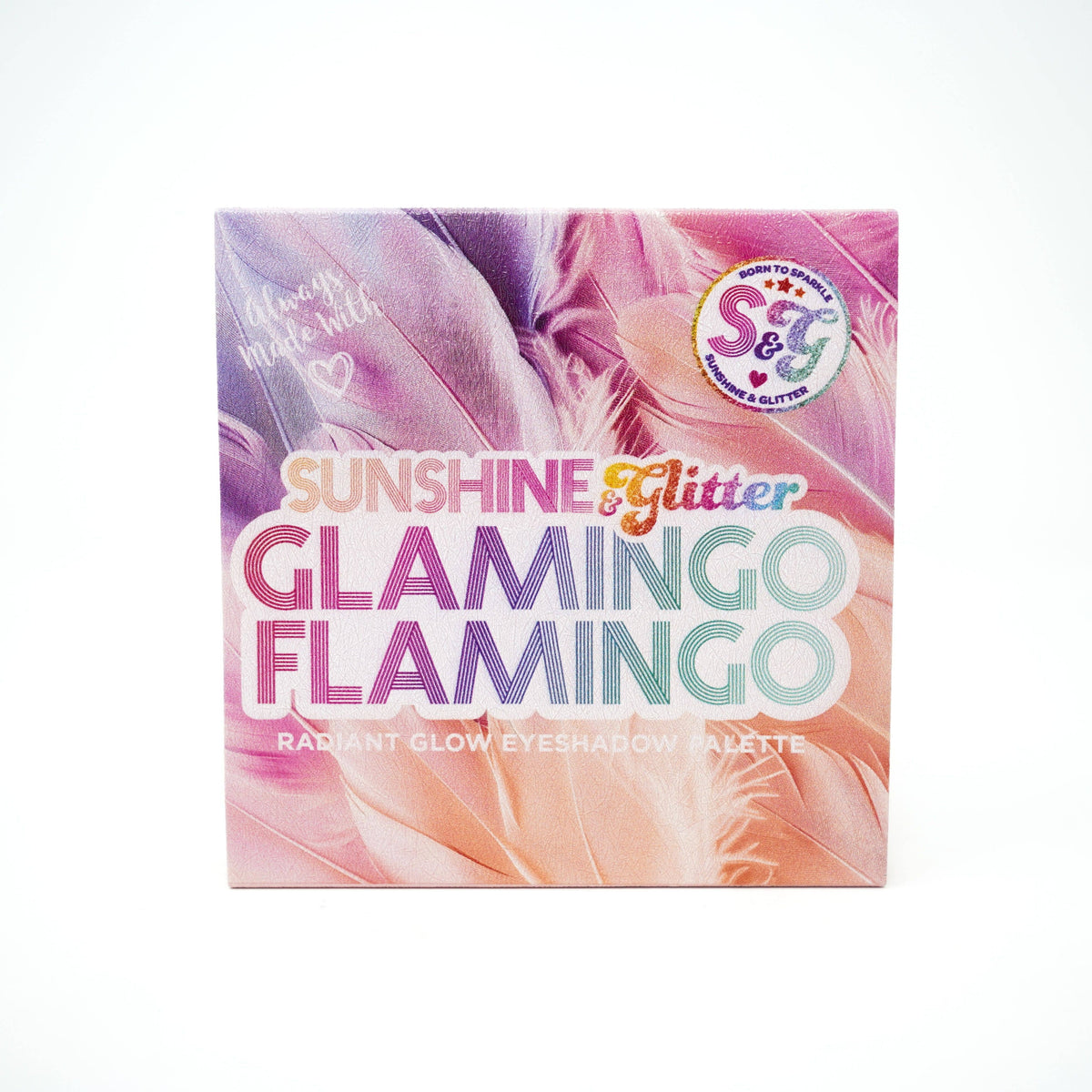 Sunshine & Glitter - Glamingo Flamingo- Radiant Glow Eyeshadow Palette