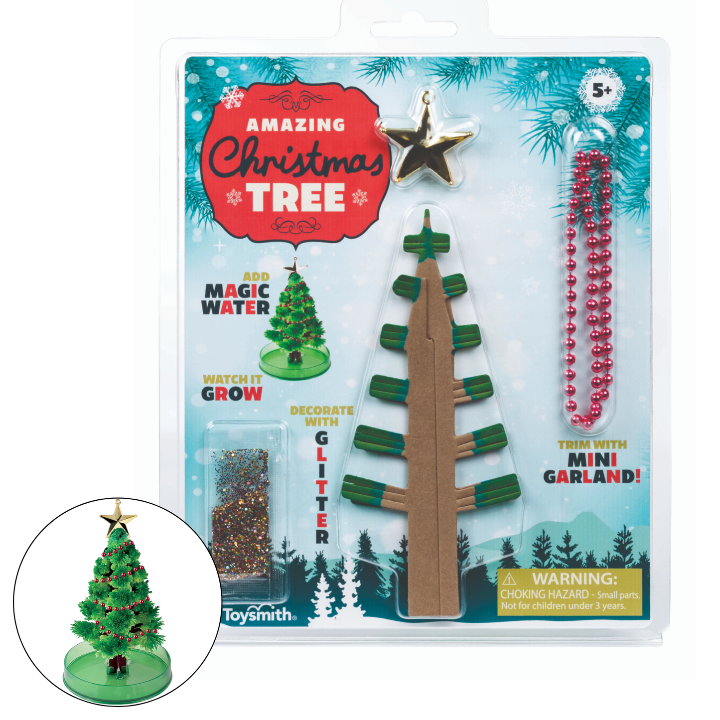 Toysmith - Toysmith Amazing Christmas Tree, holiday