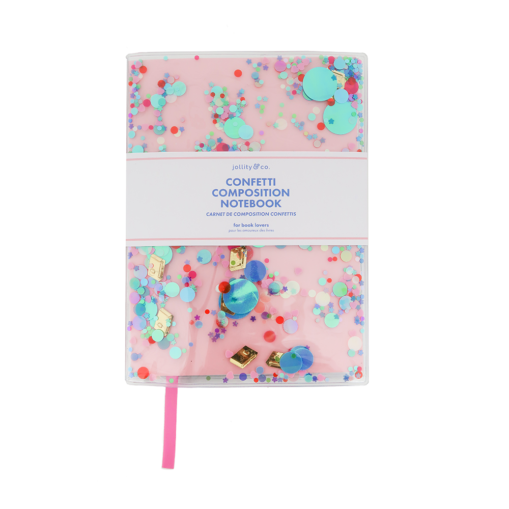 Jollity & Co. + Daydream Society - Book Club Confetti Notebook