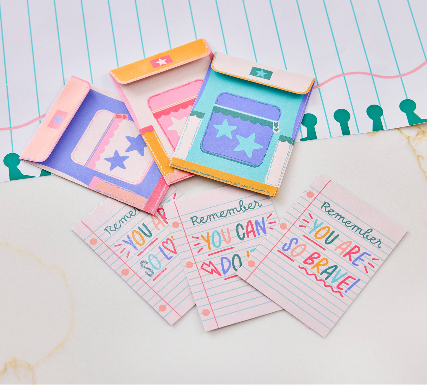 Packed Party - Back to Cool! Lunchbox Notes