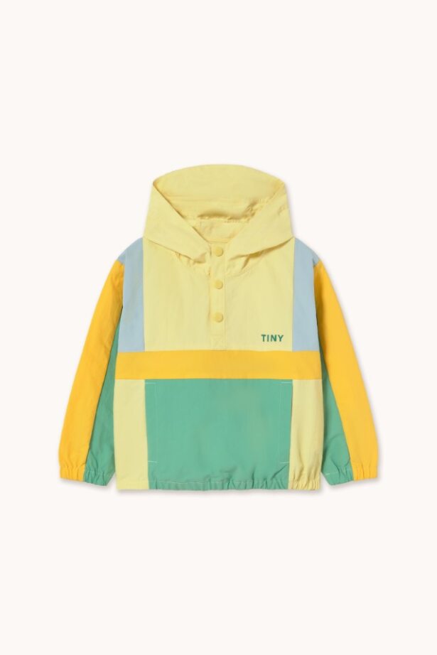Tiny Cottons Color Block Woven Jacket