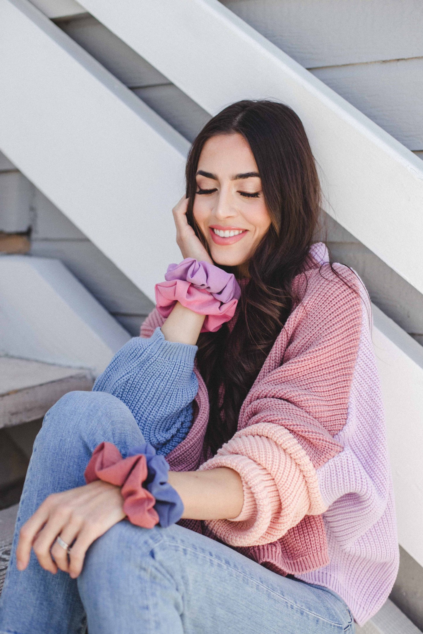 Solid Color Scrunchie