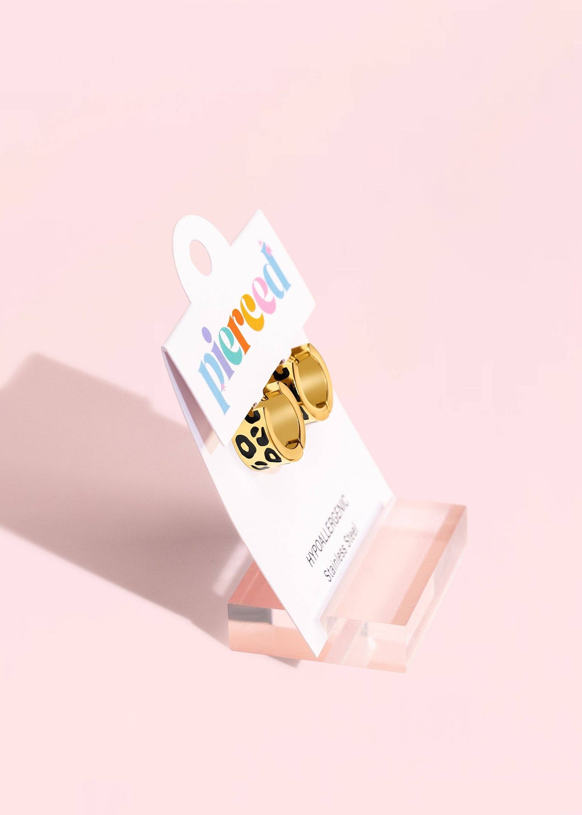 Pierced Co - Cheetah Print Huggies