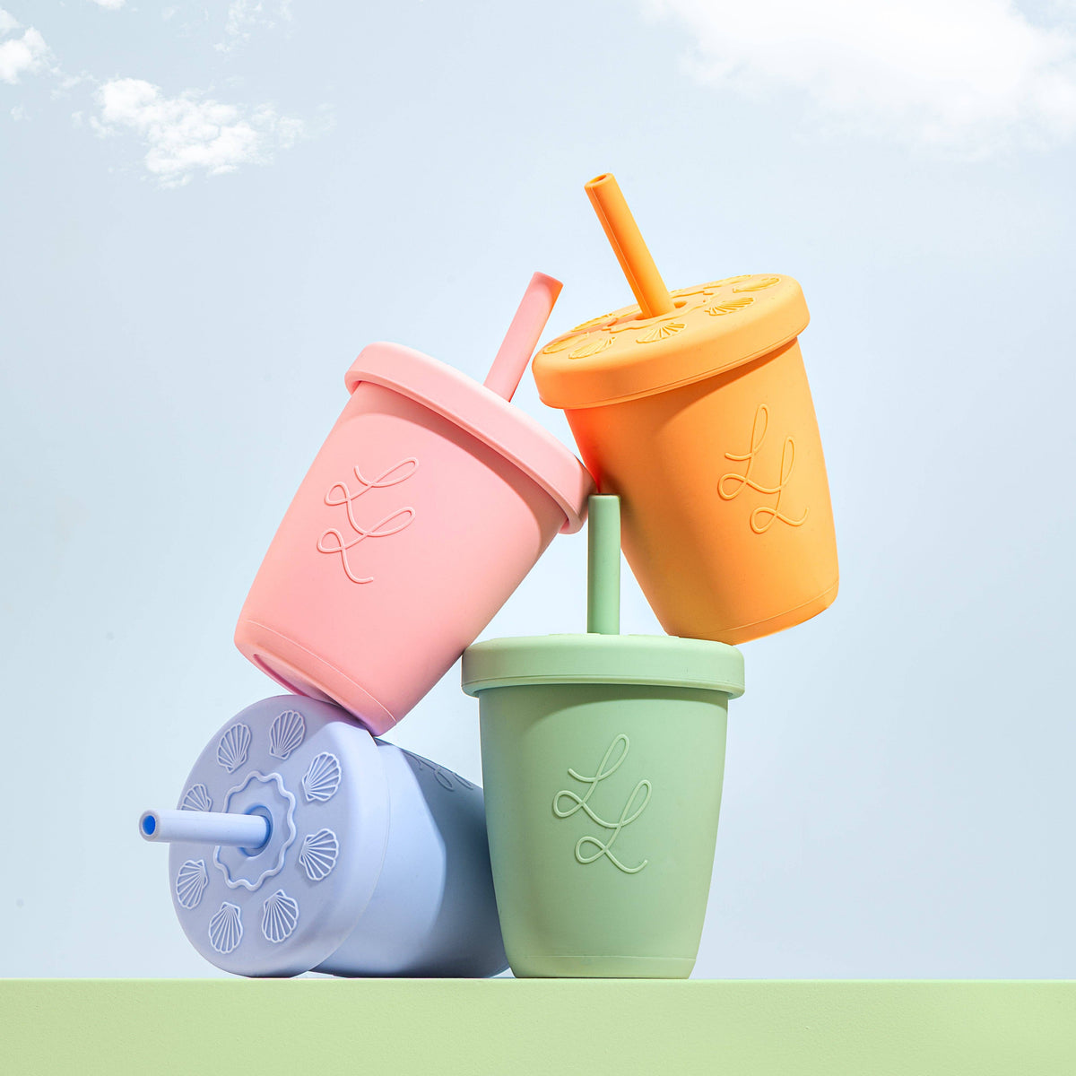 Lowcountry Littles - The Seashell Straw Cup
