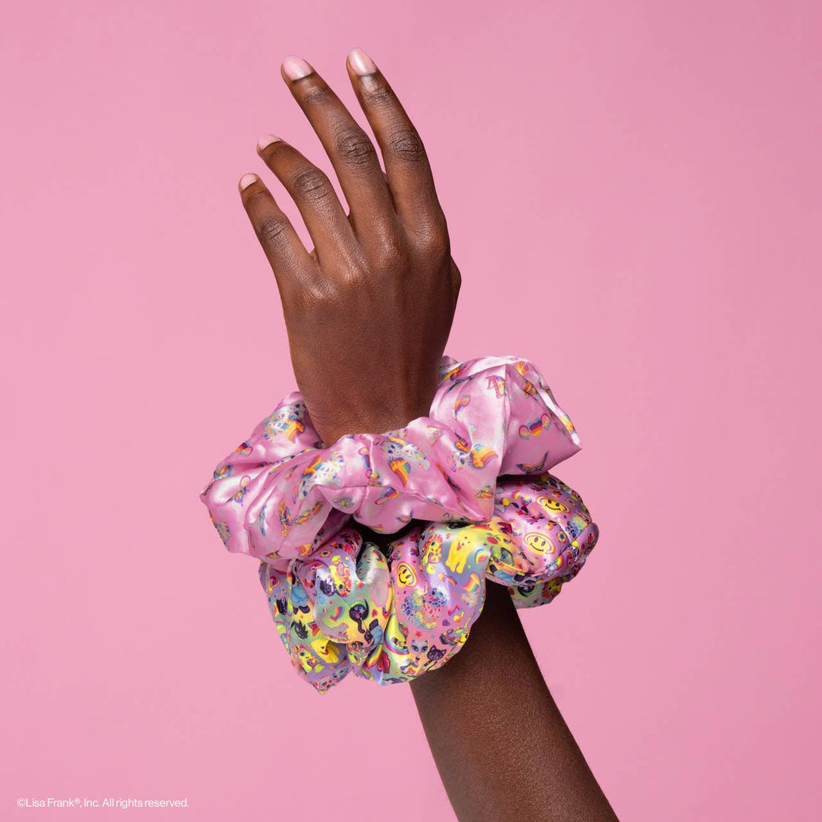 KITSCH - Lisa Frank x Kitsch Pillow Scrunchies® in Satin in The Fantastic World of Lisa Frank