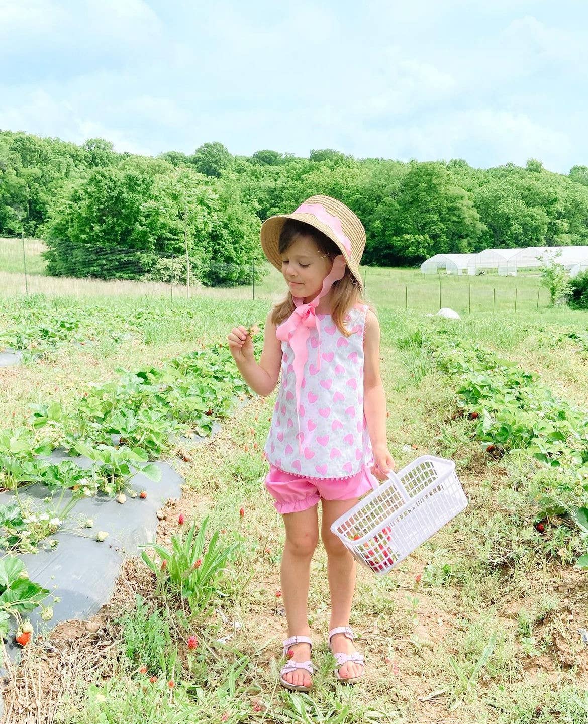 Bits & Bows - Harbor Hat, Pink (Youth)