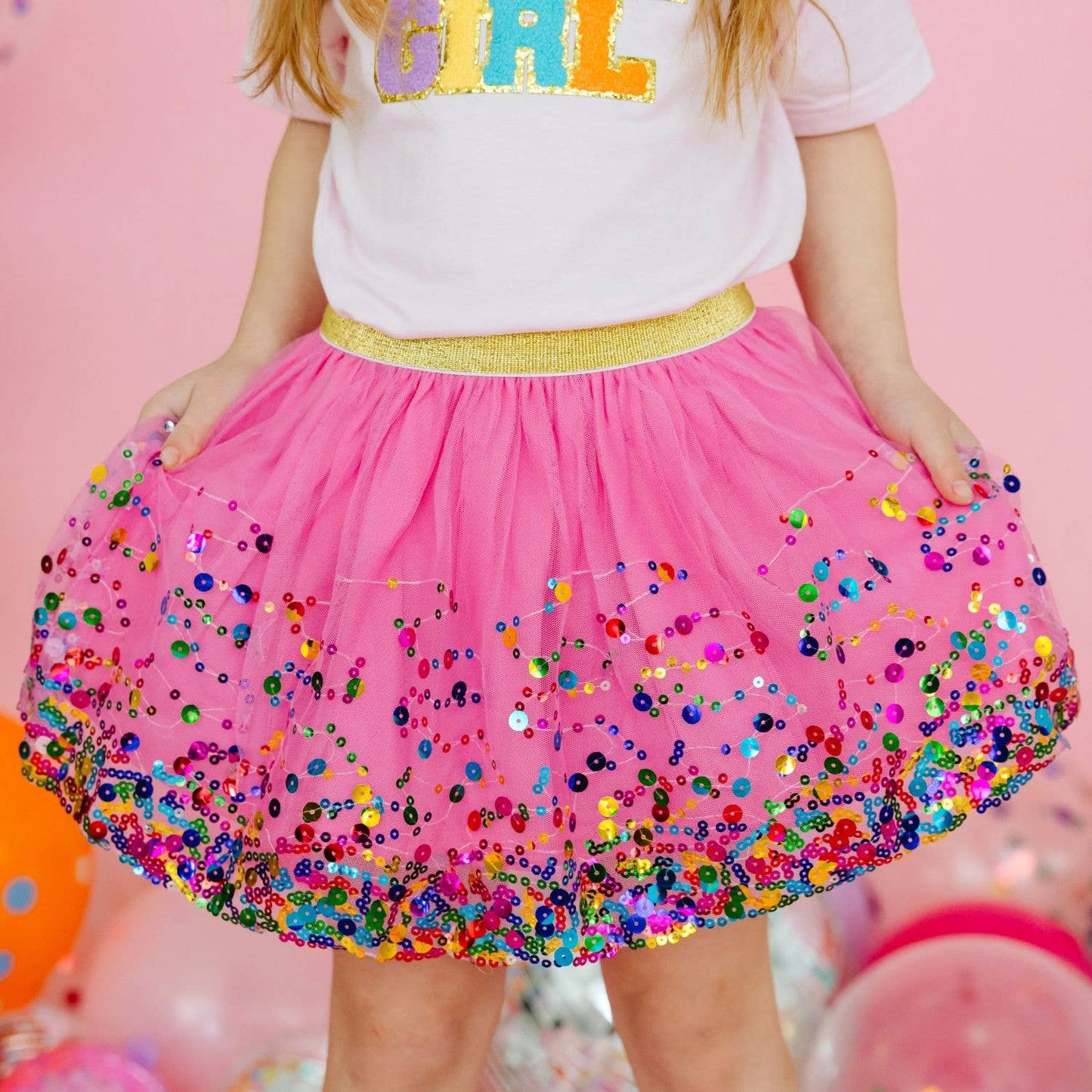 Sweet Wink - Raspberry Confetti Tutu