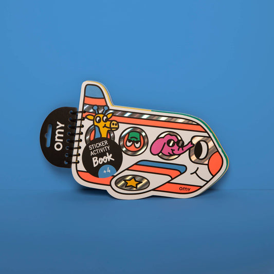 OMY - Sticker Book - Vroom