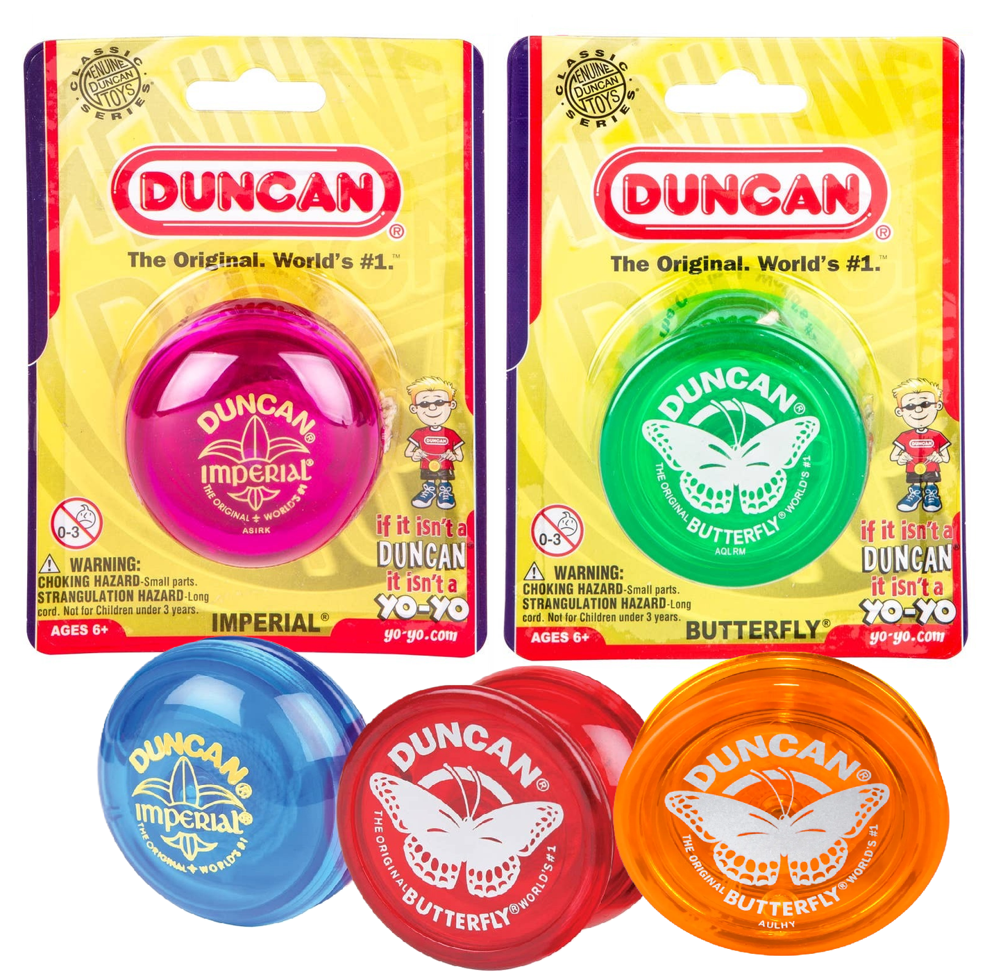 Toysmith - Duncan Classic Yo-Yo Assortment