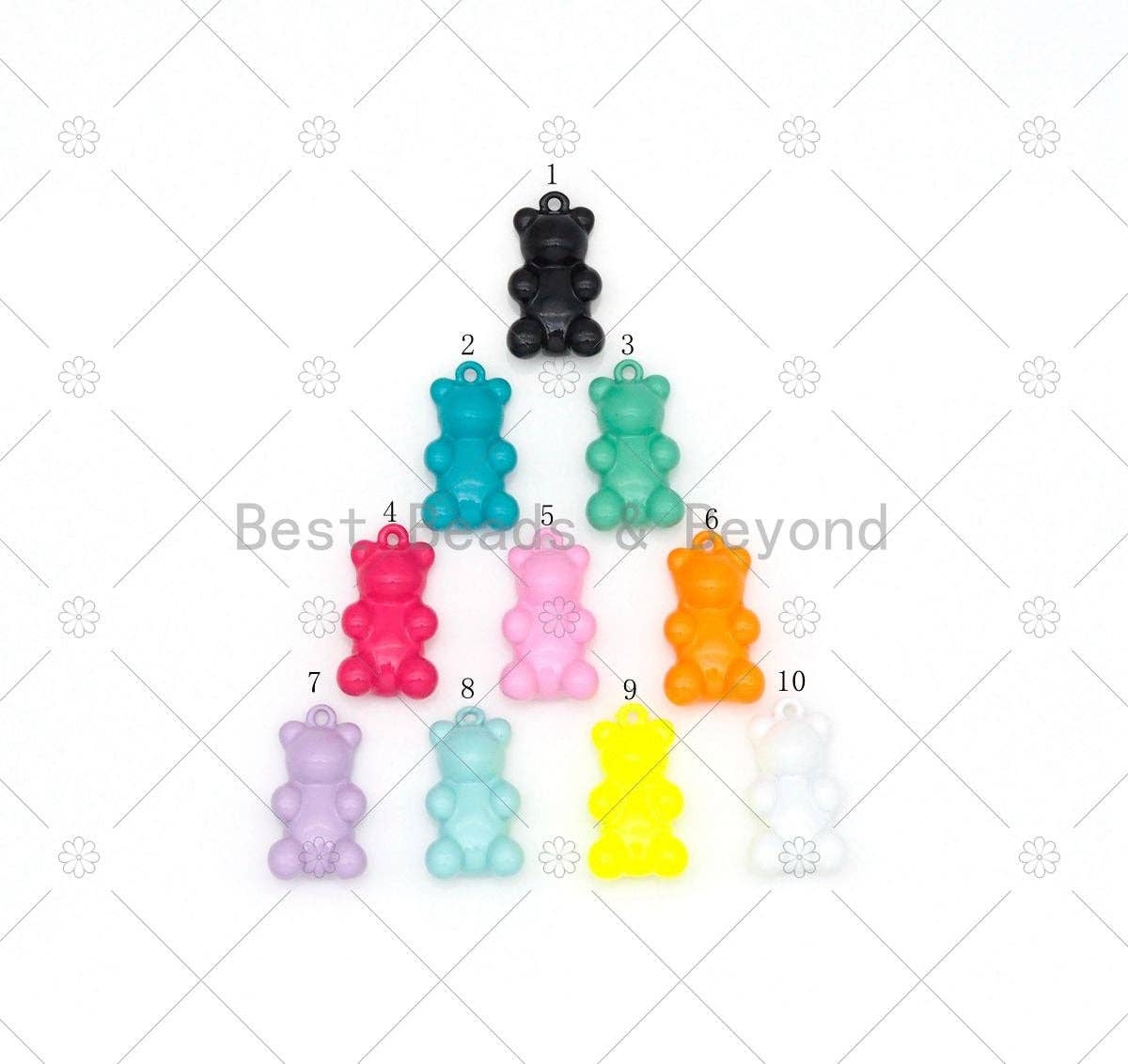 BestBeads&Beyond - Enamel Colorful Gummy Bear