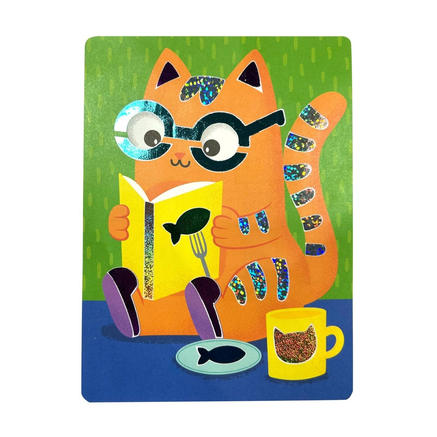 OOLY - Foil-tastic: Foil Art & Coloring Fun - Meow Moments (36 PC Set)