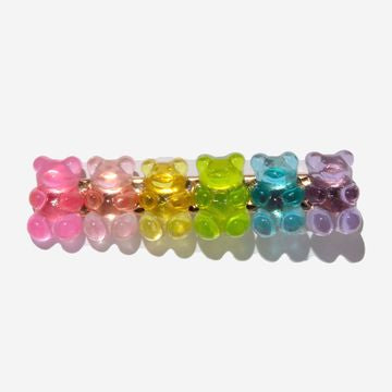 Petite Hailey Jelly Bear Clip