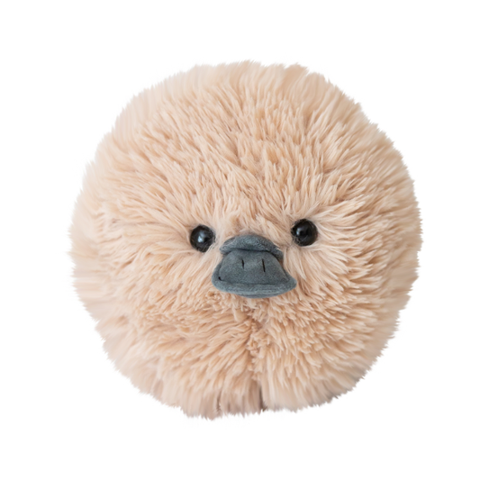 Beverly Hills Teddy Bear Company - Soft Fluff Ball Platypus Plushie