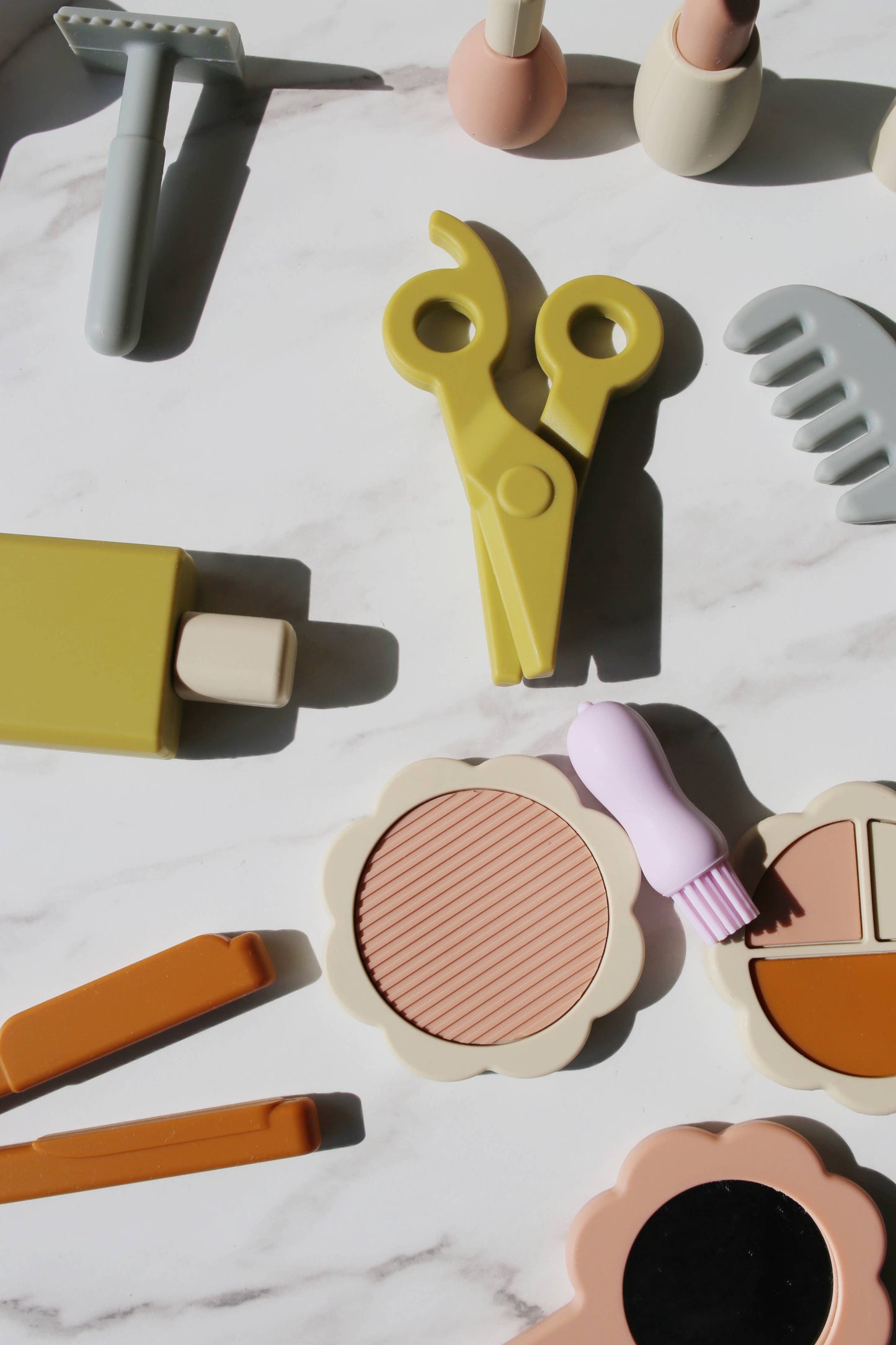 Marlowe & Co - Silicone Hair and Makeup Playset