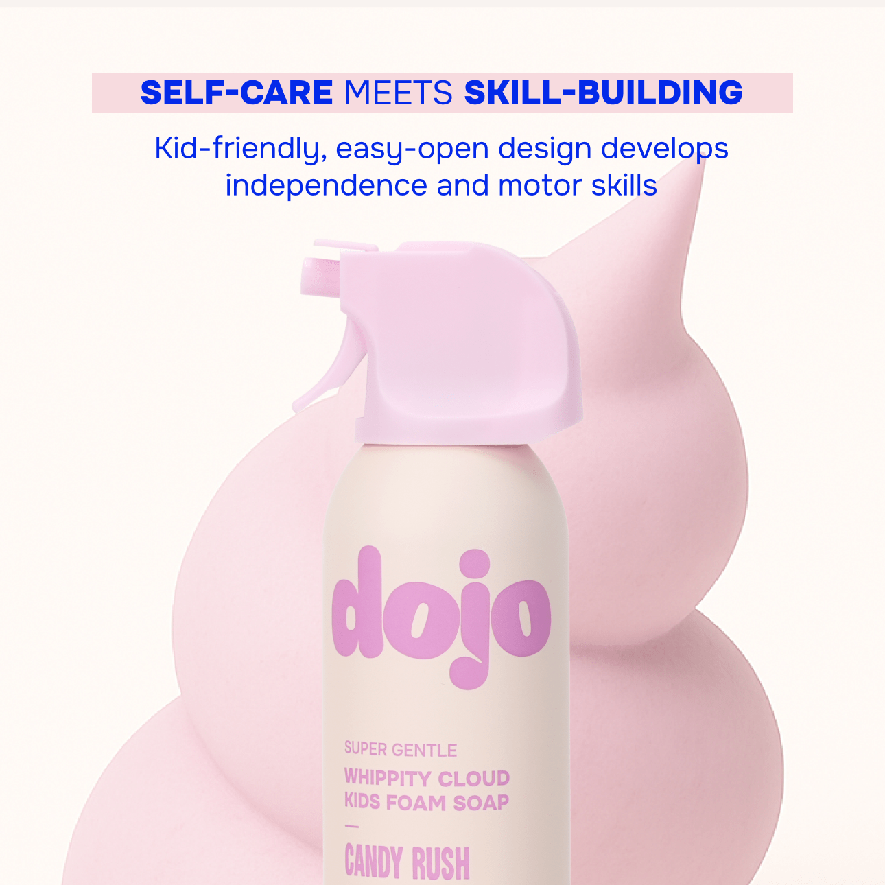 Dojo - Whippity Cloud Kids Foaming Soap: Candy Rush