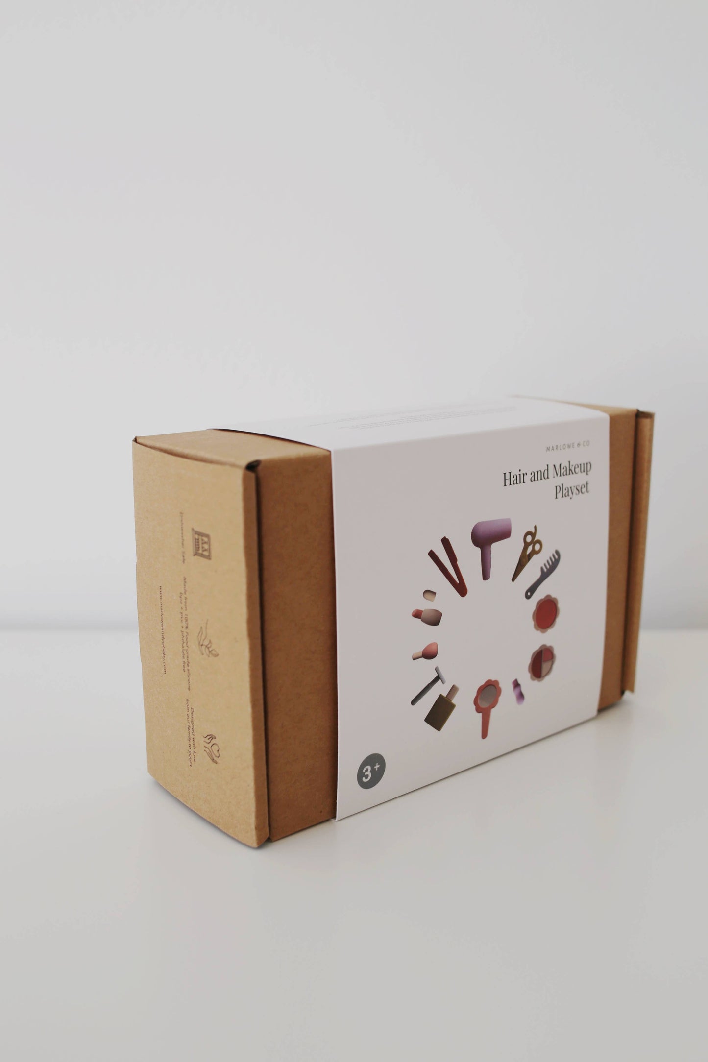 Marlowe & Co - Silicone Hair and Makeup Playset