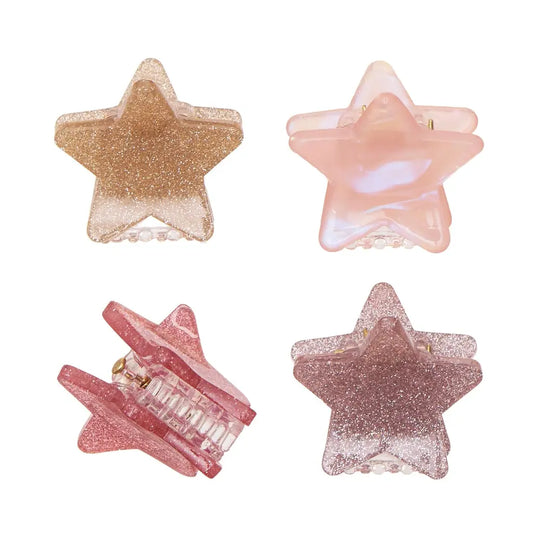 Rockahula Kids US - Shimmer Stars Claw Clips 4 Pack