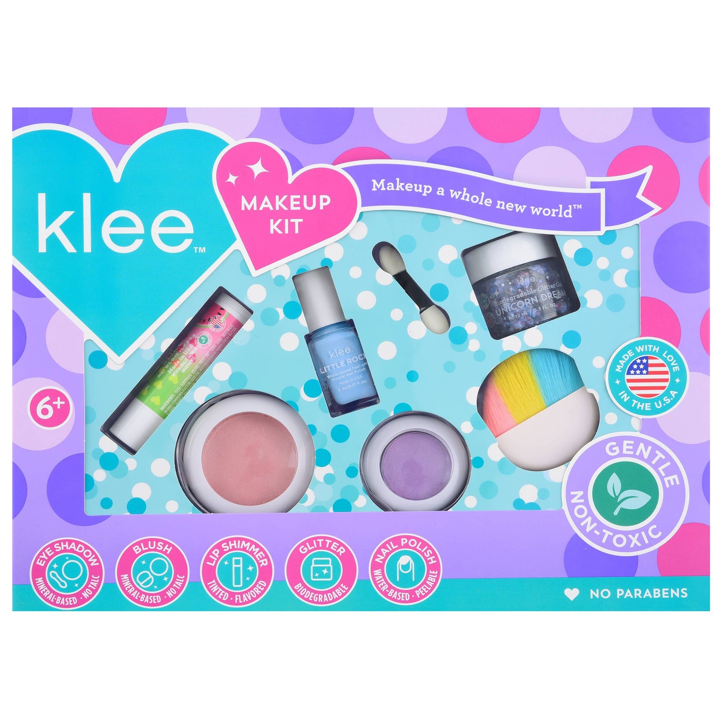 Klee Naturals -  Sweet Lil Nothings - Sugar Pop Deluxe Makeup Kit: Sweet Lil Nothings