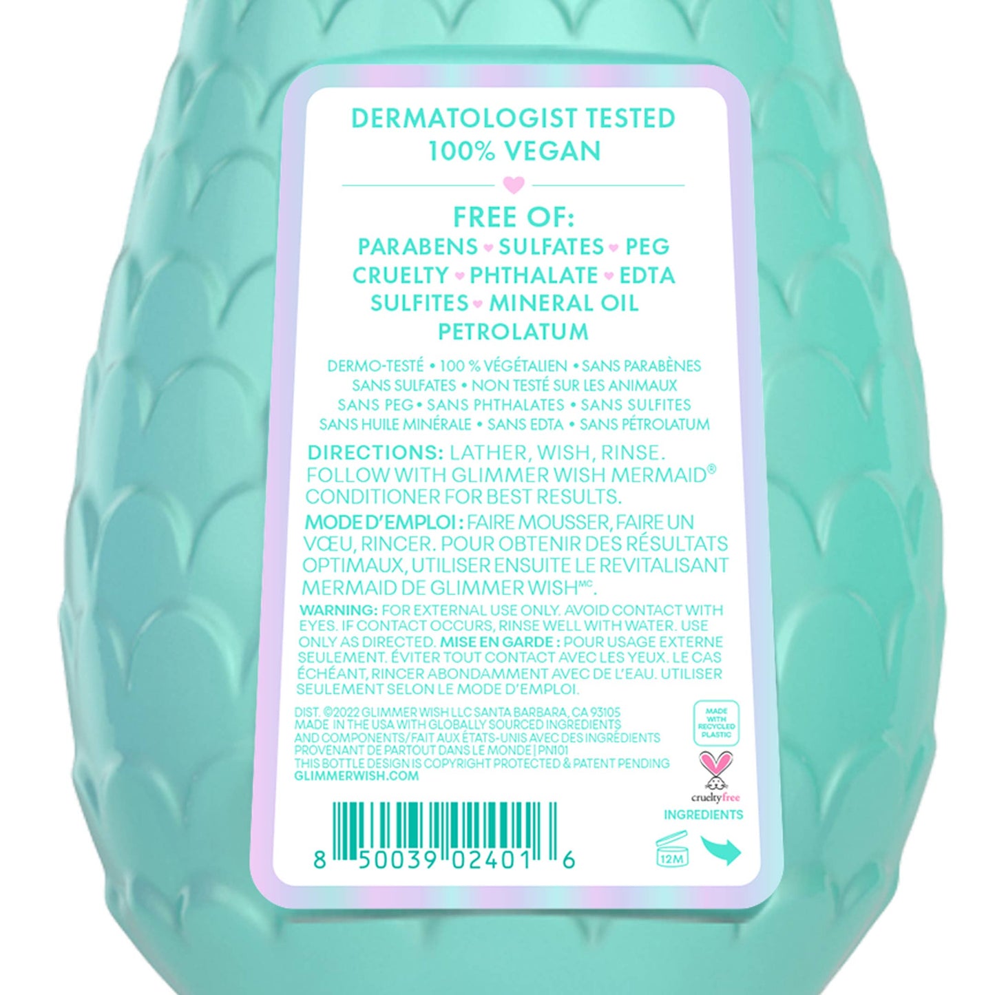 Glimmer Wish - Mermaid Kids Shampoo