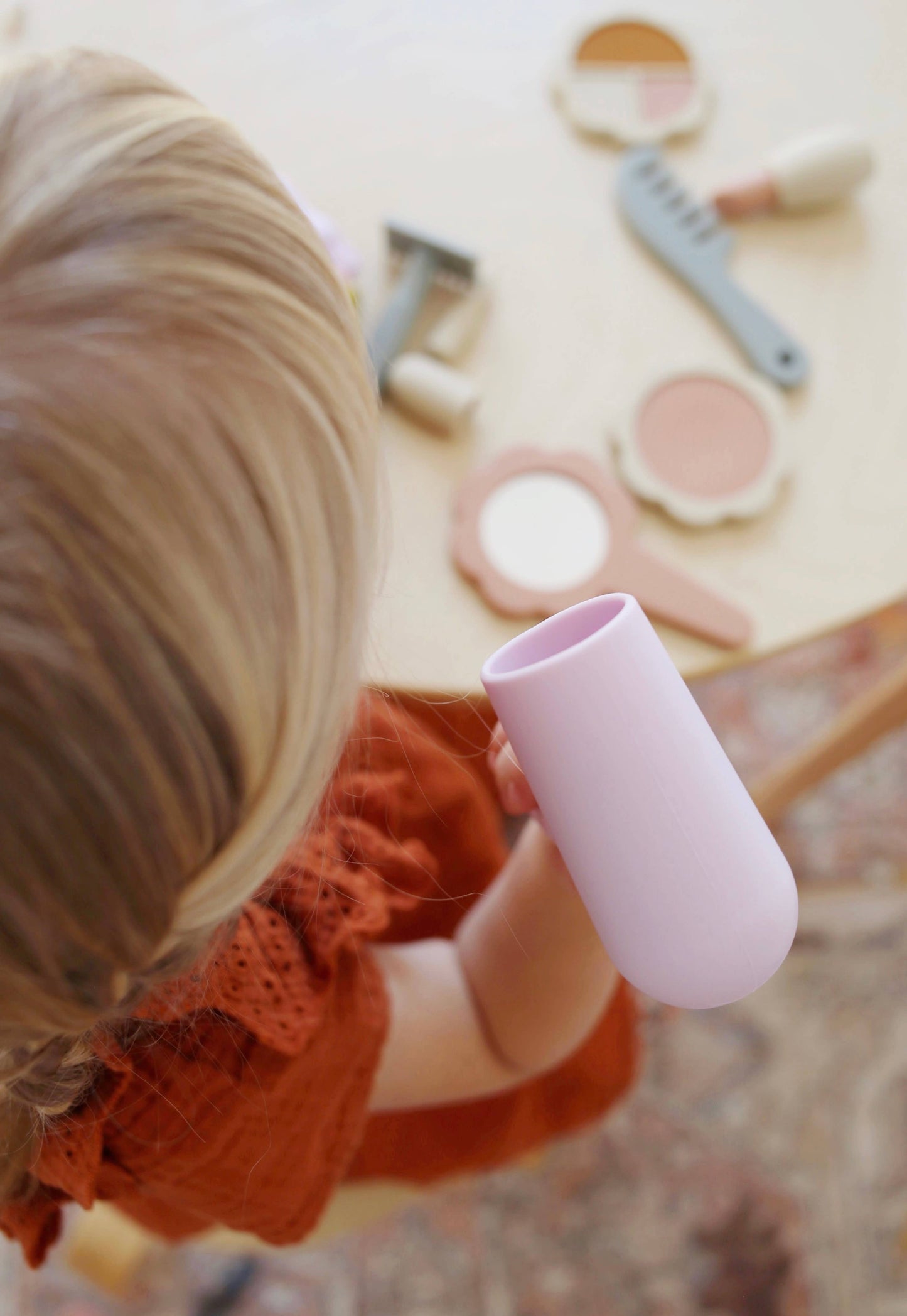 Marlowe & Co - Silicone Hair and Makeup Playset