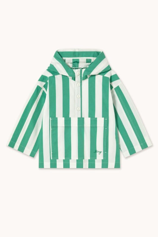 Tiny Cottons Emerald Stripes Light Jacket