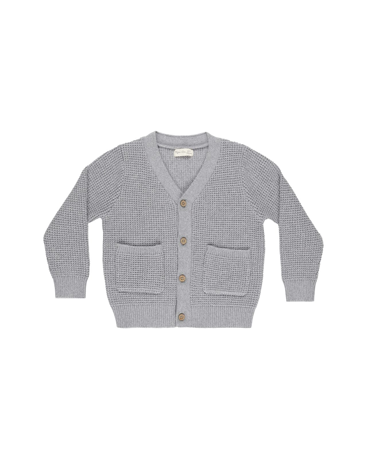 Rylee + Cru Wynn Cardigan Dusty Blue