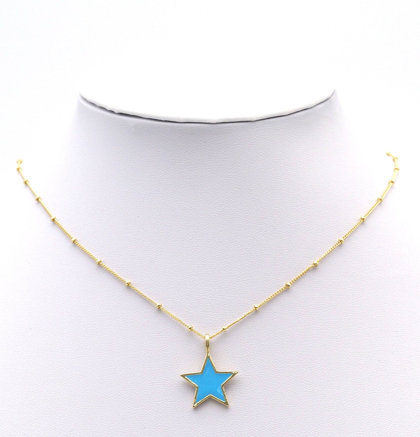 Colorful Enamel Star Charm