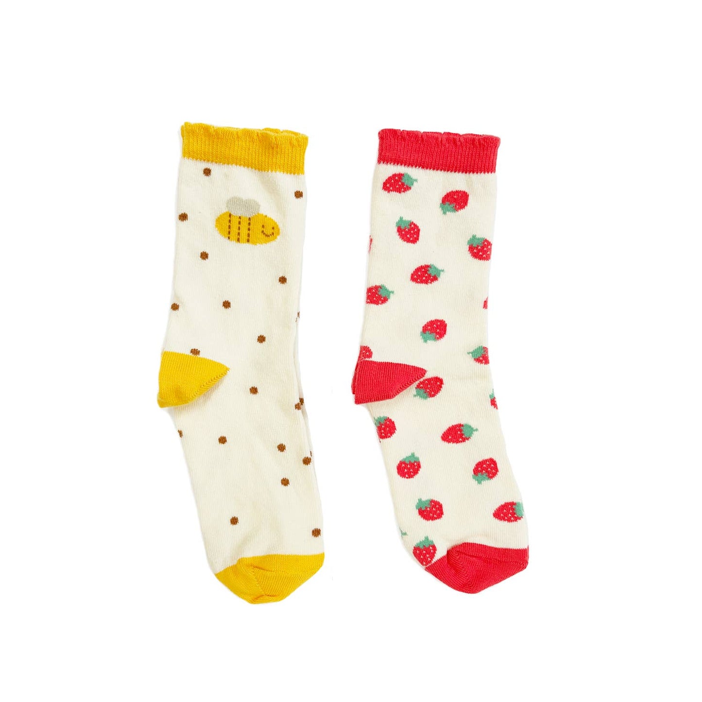 Rockahula Kids - Strawberry Bee 2 Pack Socks