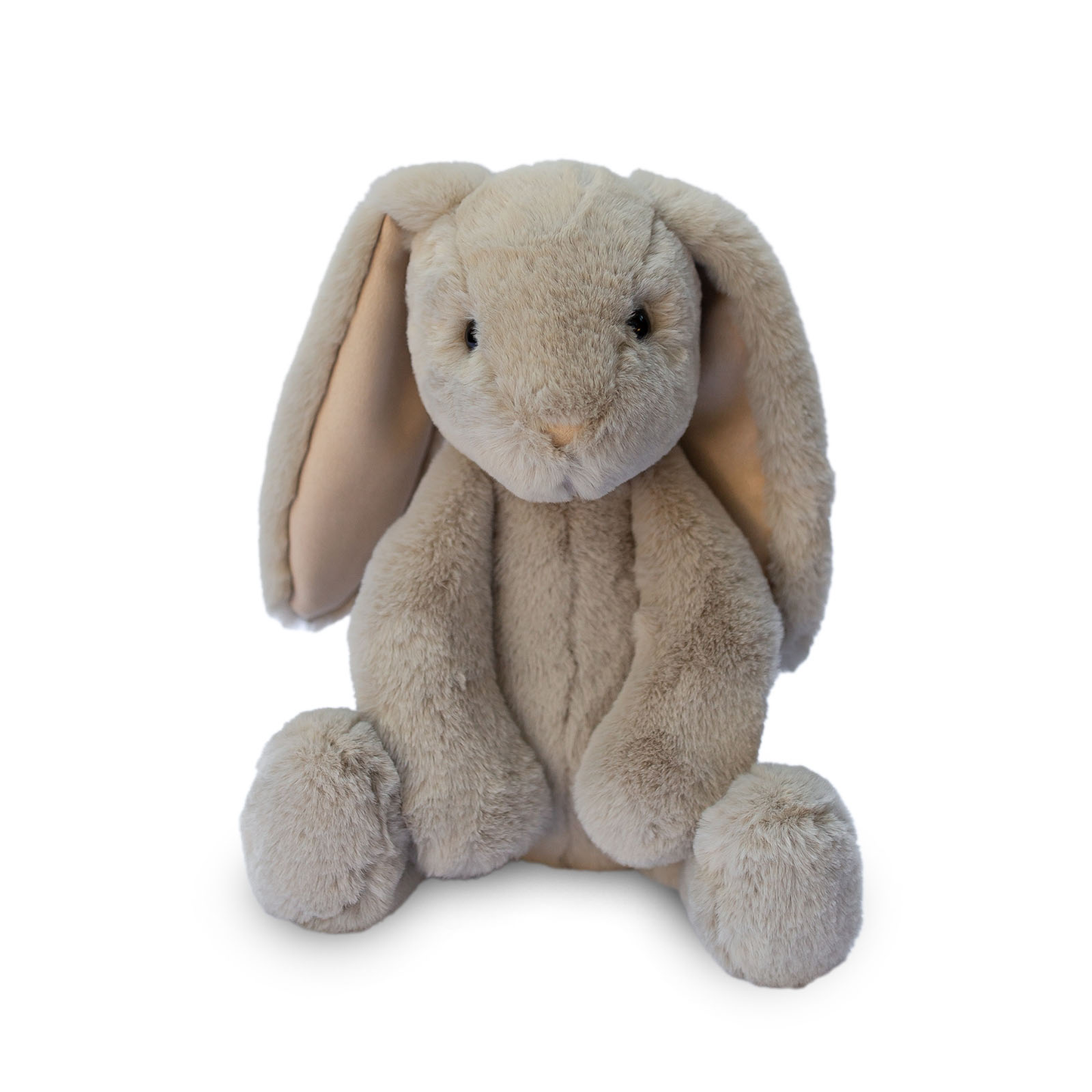 Beverly Hills Teddy Bear Company - World's Softest Lushee 16 inch - Suede Mink Bunny Gray Plush