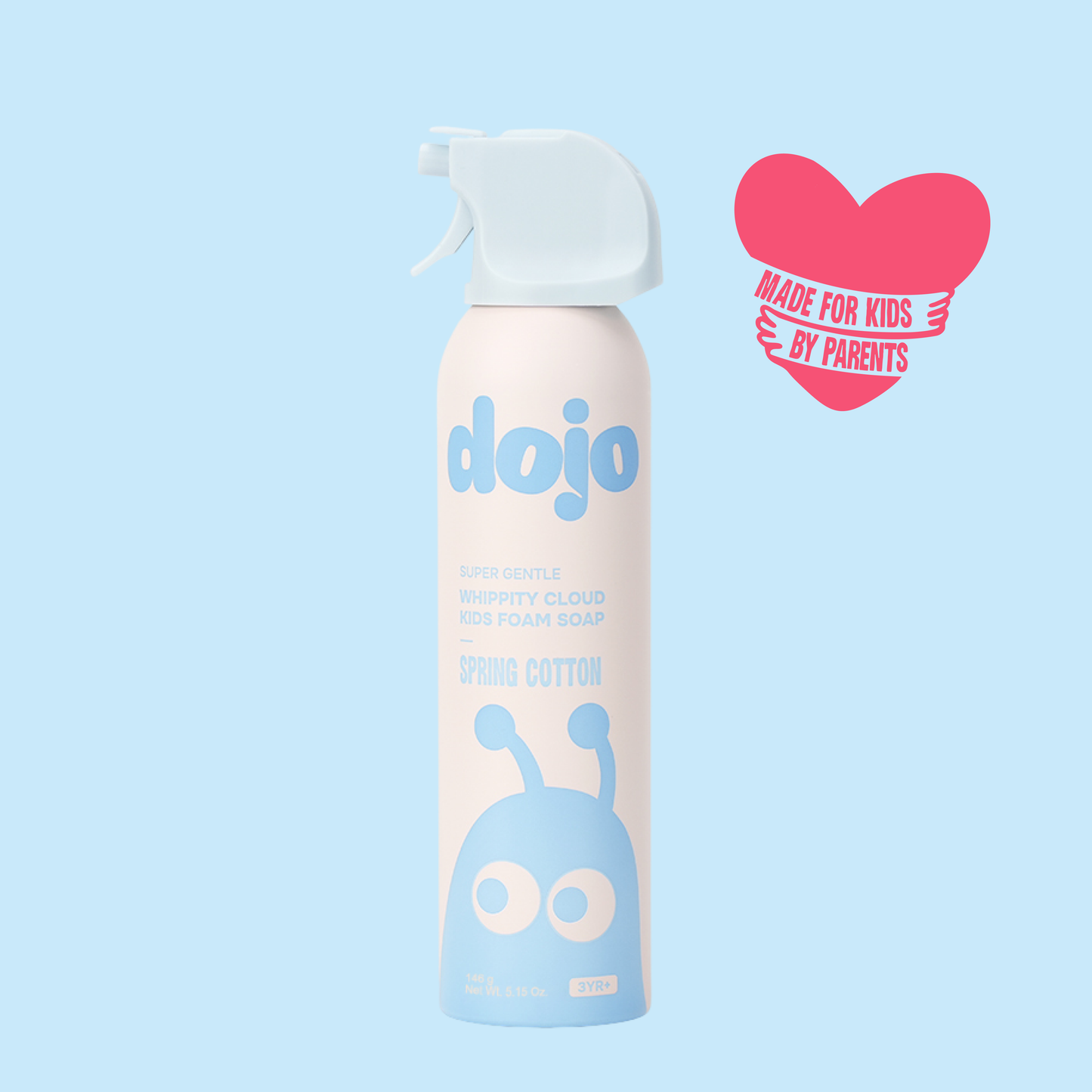 Dojo - Whippity Cloud Kids Foaming Soap: Spring Cotton