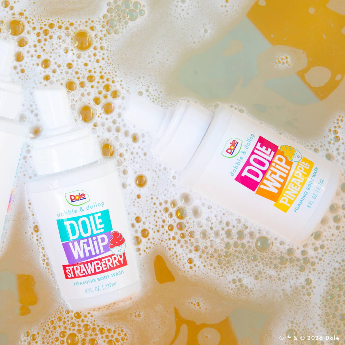 Dabble & Dollop® - Dole Whip® Pineapple Foaming Body Wash