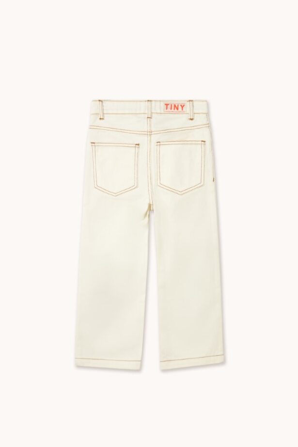 Tiny Cottons Blue Flower Print Denim Jeans