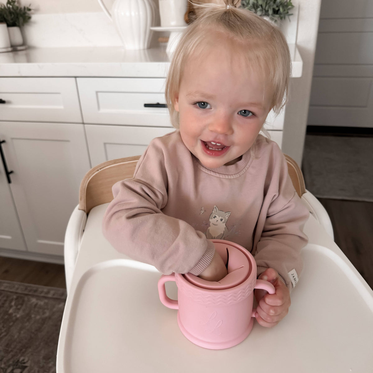 Lowcountry Littles - Coastal Cup: Nontoxic Snack Cup With Lid